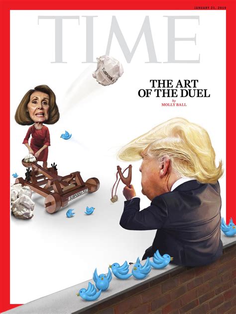 Donald Trump Meltdown Magazine Cover On Republican War Time