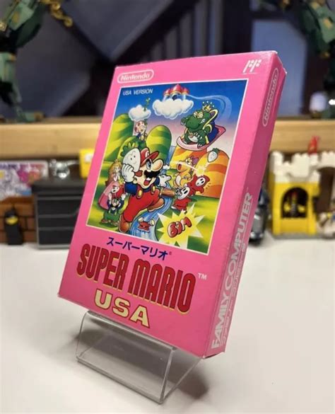 Super Mario Usa Mario Bros 2 Hvc Mt Nintendo Famicom Japan Version