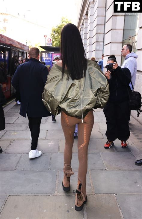 Jourdan Dunn Flashes Her Nude Tits Wearing A See Through Jumpsuit At