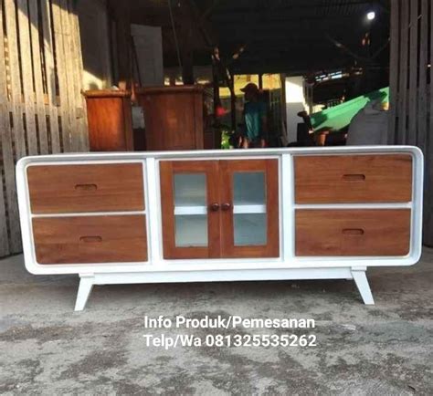 Meja Ruang Tv Minimalis Desain Furniture Jepara Ukiran Klasik Modern