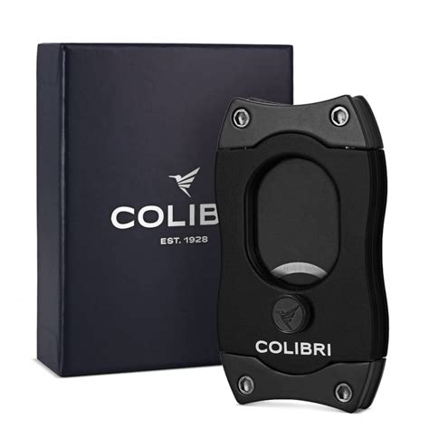 Cigar Cutter S Cut Black Colibri