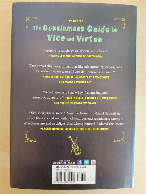 Montague Siblings Ser The Gentleman S Guide To Vice And Virtue By