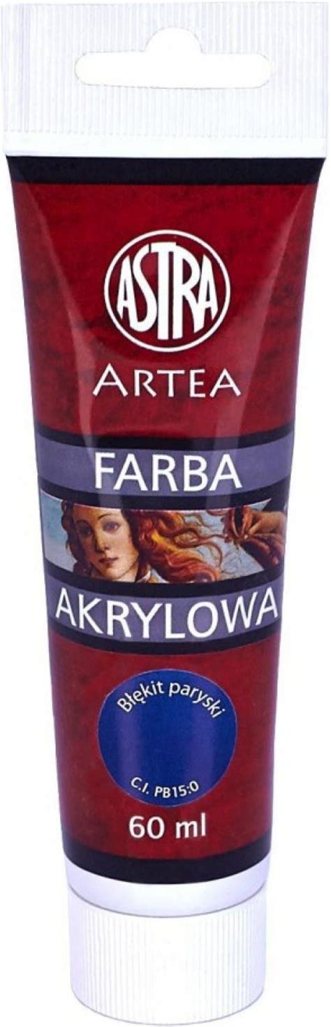 Astra Farba Akrylowa W Tubce Błękit Paryski 60Ml Ceny i opinie Ceneo pl