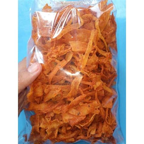 Jual Waroeng Retjeh 62 Keripik Singkong Daun Jeruk Extra Pedas 5 Kg