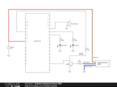 Arduino Industrial Sensor PNP - CircuitLab