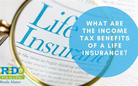 What Are The Income Tax Benefits Of A Life Insurance Credo Cfos And Cpas