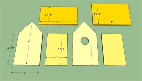 Birdhouse plans for chickadees ~ No Tittle Yet