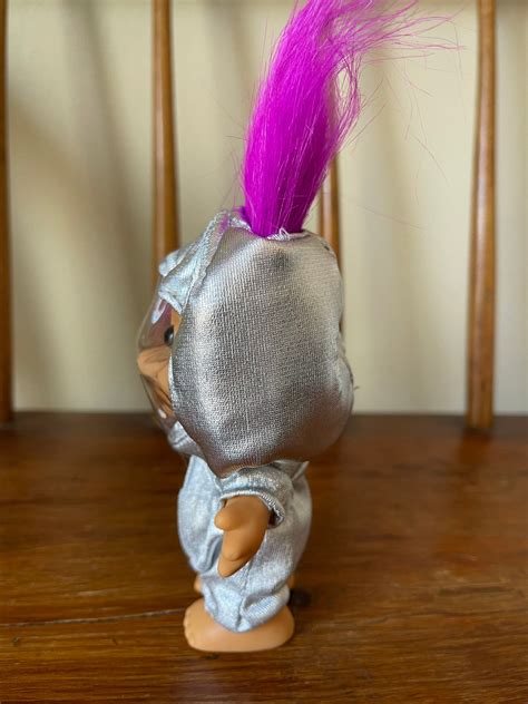 Russ Troll Doll Pink Hair Space Suit Troll Doll Vintage 90s Etsy