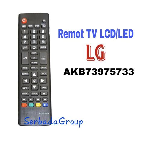 Jual Remot Remote Tv Lcd Led Lg Akb Original Quality Akb Series