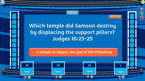 Bible Jeopardy Bible Jeopardyy On Bible Stories Trivia Party Games