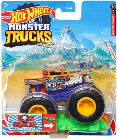 Hot Wheels Monster Truck Bone Shaker Fyj Hcp Ceny I Opinie