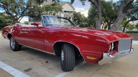 1972 Oldsmobile Cutlass Supreme Convertible At Houston 2023 As F49 Mecum Auctions