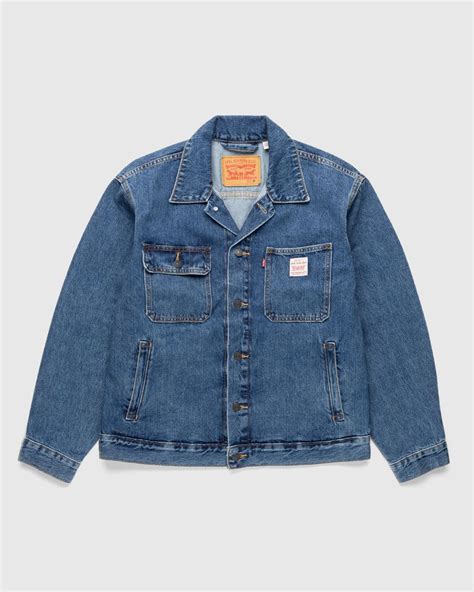 Levi S Sunrise Trucker Jacket Medium Indigo Highsnobiety Shop