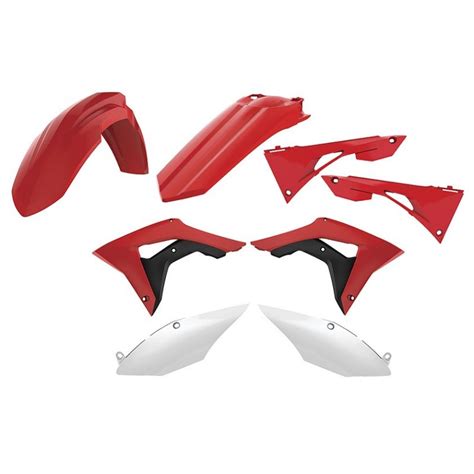 Kit Plastiche Replica Honda Crf R Rosso Cr Bianco