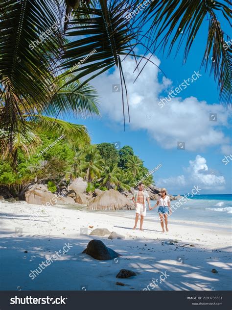 Anse Patates Beach La Digue Island Stock Photo 2193735551 Shutterstock