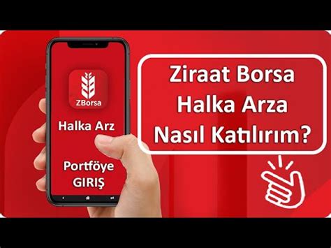 Ziraat Borsa Halka Arz Nasil Alinir Zborsa Portfoy Goruntuleme