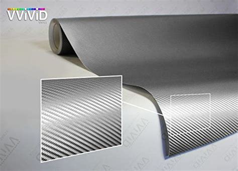 Getuscart Vvivid Xpo Sterling Silver D Carbon Fiber Vinyl Wrap Roll