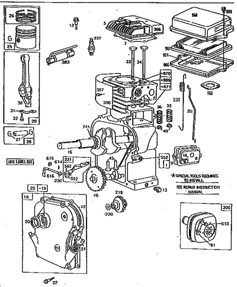 Briggs & Stratton Lawn Mower Engine Parts