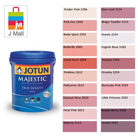 2396 3331 5L Jotun Interior Majestic True Beauty Sheen Shades Of