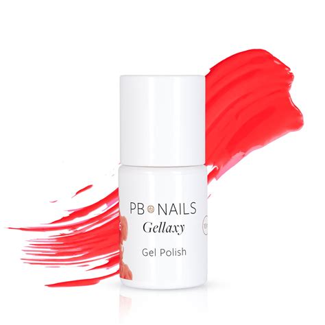 Pb Nails Lakier Hybrydowy Ge Hot Coral Ml Sklep Empik