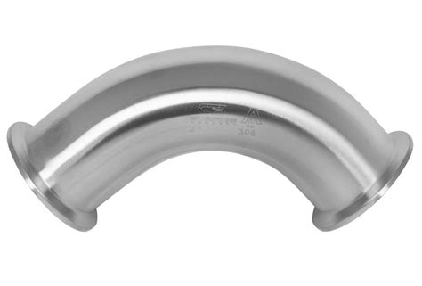 Degree Sanitary Stainless Steel Elbow Tri Clamp Ferrule Fitting