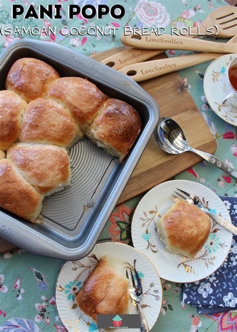 Pani Popo Samoan Coconut Bread Rolls Pani Popo Are Deliciously Soft