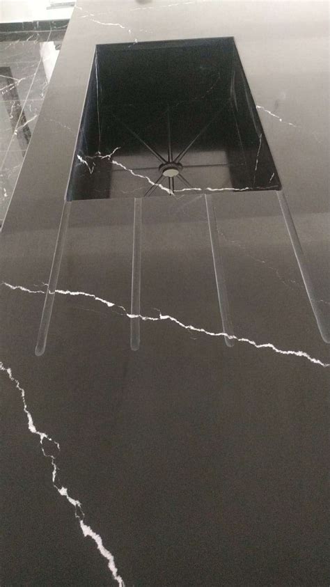 Quartz Nero Marquina La Comanda Insula Contrablat Blat Cu Montaj