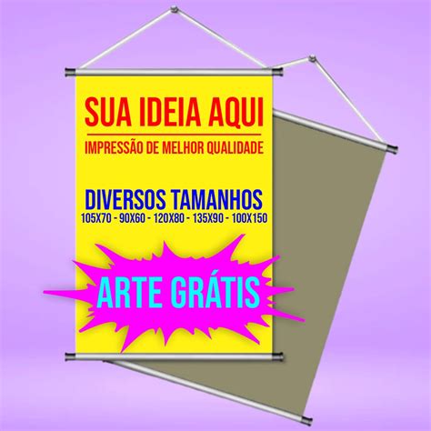 BANNER Arte Inclusa Acabamento Madeira Shopee Brasil