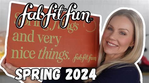 FabFitFun Spring 2024 YouTube