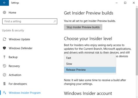 [tuto] Windows 10 Comment Recevoir Les Mises à Jour Windows Insider