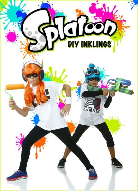 DIY Splatoon Inklings Costumes - HalloweenCostumes.com Blog