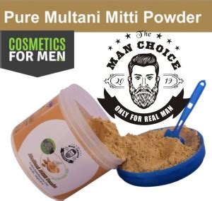 The Man Choice Multani Mitti Packs Fullers Earth Is Perfect For