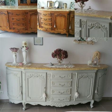 Avant Apr S Enfilade Louis Xv Peinture Shabby Relooking Salle