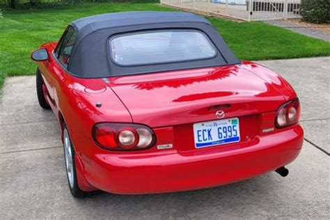 Original Owner 2003 Mazda Mx 5 Miata 5 Speed For Sale On Bat Auctions