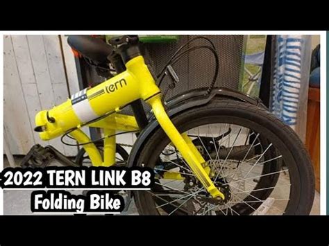 Tern Link B Folding Bike Color Safety Yellow Youtube