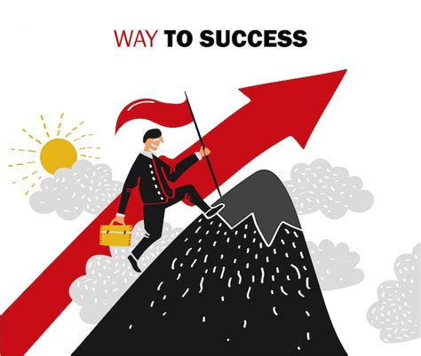 Business success illustration | Free Vector