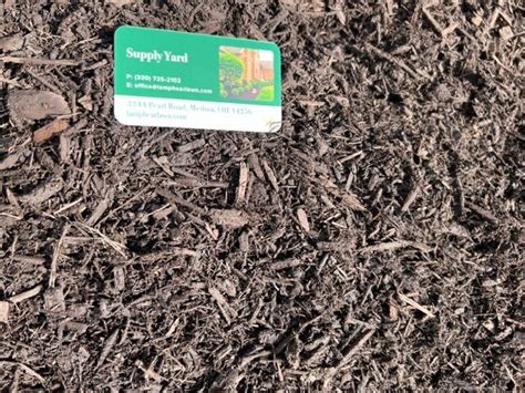 Triple Shred All Bark Color Enhanced Brown Mulch Per Yard