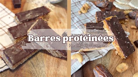 Recette De Barres Prot In Es Healthy Et Sans Cuisson Youtube