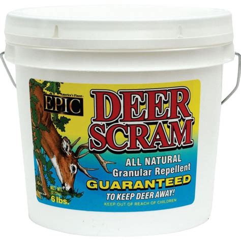 Epic Deer Scram All Natural Granular Repellent 6 Lb