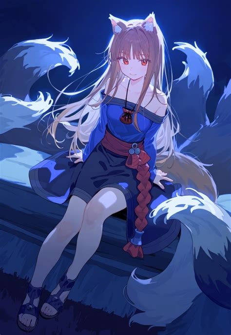 Horo (holo, хоро, холо) :: Animal Ears (Anime) (Kemonomimidae, Девушки ...