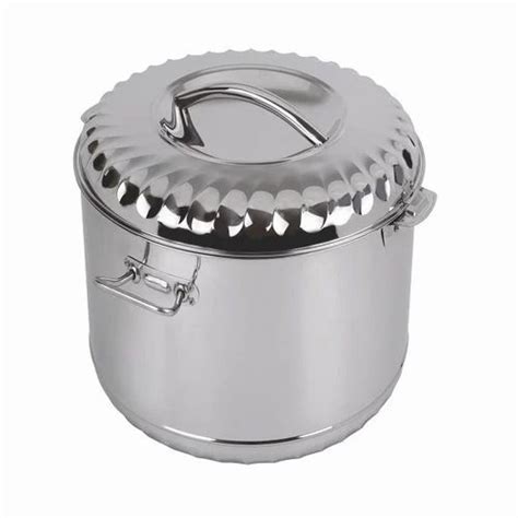 Jumbo Solitaire Stainless Steel Insulated Casserole Hotpot Big Size