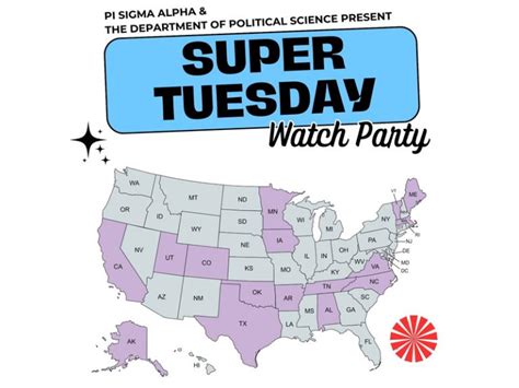 Pi Sigma Alpha Political Science To Host Super Tuesday Watch Party