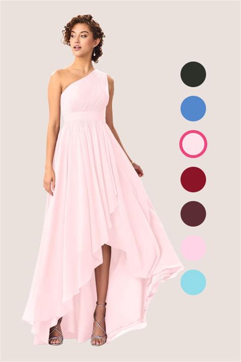 Azazie Mathilda Bridesmaid Dresses High Low Bridesmaid Dresses