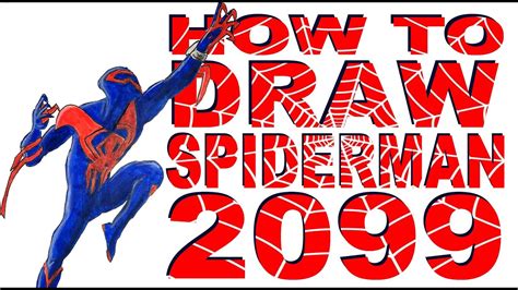 How To Draw Spiderman Across The Spiderverse Youtube