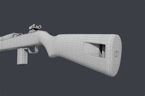 Carbine M1 3d Model 9 Max Obj Free3d