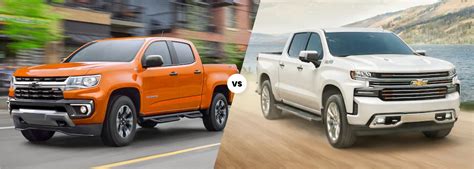 2021 Chevy Colorado Vs 2021 Silverado 1500 Chevy Trucks Parks Chevrolet