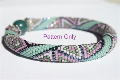 Beaded Crochet Bracelet Pattern