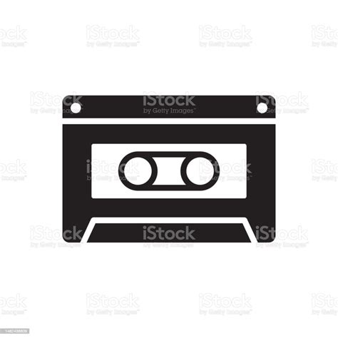 Cassette Tape Icon Vector Design Templates Stock Illustration Download Image Now 1980 1989