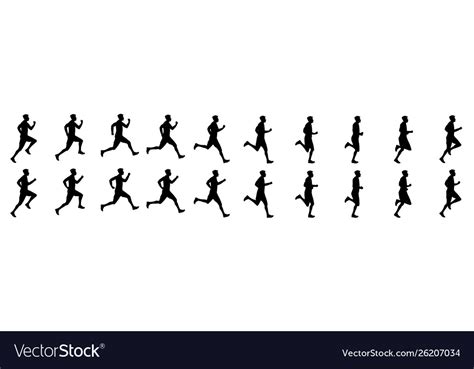 Simple Stick Figure Walk Run Cycle Stock Vector (Royalty, 59% OFF