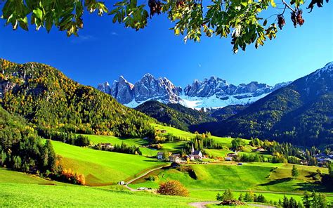 Val Di Funes Italy Hd Wallpaper Wallpaperbetter